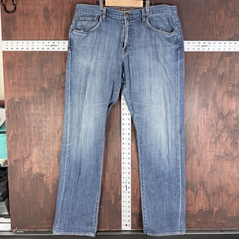 Agave Jeans Denim Pants Leg Waterman Fit Pockets Cotton Blue Men's‎ 38 USA Made